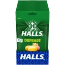 HALLS Verteidigung sortiert Citrus Zucker Kostenlose Vitamin C Tropfen, Nahrungsergänzung Tropfen, 12 Beutel von 25 Tropfen (300 Gesamttropfen)