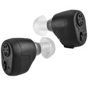 Digital - In-The-Canal (ITC) Paar von In Ear Devices, Doktor persönlich für Erwachsene und Enhancer Set, (Schwarz)
