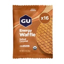 GU Energy Stroopwafel Salty's Caramel Sports Nutrition Waffle, Koffeinfrei, und Kosher Milch, On-the-Go Energy for Any Workout, 16 Count