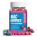 NAC Gummies 800mg, N-Acetyl Cystein Supplement, NAC Supplement für Immunsystem & Antioxidans, Non-GMO, Glutenfrei, Vegan - 60 Counts