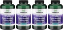 Swanson Triple Magnesium Complex - Mineralische Ergänzung - Natürliche Unterstützung - Mit Citrat, Oxid & Aspartate - (300 Kapseln, 400mg Jede, 4 Packung)