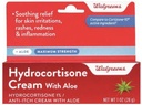 Walgreens Hydrocortison mit Aloe Cream 1% Maximun Stärke