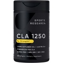 Sportforschung CLA - 1250mg mit Active Conjugated Linoleic Acid für Männer und Frauen | Non-GMO, Soy & Gluten Free - 95% (180 Softgels)...