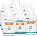Orgabay Liposomal NAD+ Ergänzung 500 mg, hohe Absorption, Boost NAD+ mit TMG 250 mg, Actual NAD Plus Mehr Efficient Than Nicotinamid Riboside, Unterstützung Cellular Energy, Healthy Aging | 600 Softgels