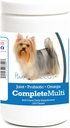 Gesunde Rassen Yorkshire Terrier Alle in einem Multivitamin Soft Chew 120 Count