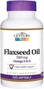 ikj Flaxseed Öl Omega 3-6-9 Nahrungsergänzungsmittel Softgels 1000mg 120 ct