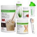 Herbalife Shake Healthy Meal Kit | Cookies und Creme Formel 1 + Kräuter Aloe (Mango) + Kräutertee Konzentrat + Proteinpulver + Shaker Cup & Spoon