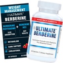 Ultimate Berberine Phytosome for Healthy Weight Management, Metabolism & Gut Health - 9.6X Absorption mit Dual Action Formel - Immunität & Cholesterol Support - 1000mg Clinical Proven Supplement