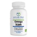Omega Icon Antarktis Superba Boost Krill Öl Supplement– Phospholipid Bound Omega-3 Ergänzungen, Astaxanthin, unterstützt Herzgesundheit, 1000mg-100% Traceable von Meer zu Regal
