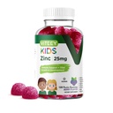 Viteey Zink für Kinder Gummi, 25mg - Immununterstützung für Kinder & Jugendliche - Leistungsstarke natürliche Antioxidationsmittel, Kinder Zink Vitamin Supplement - Vegan, Gelatin kostenlos, Glutenfrei - Tasty Chewable Berry Flavor Gummy
