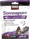 FORCE FACTOR Somnapure Soft Chews mit 10mg Melatonin, L-Theanin, Kamille, Zitronenbalsam, Traumbeeren Flavor, 30 Soft Chews