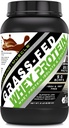Amazing Muscle Grass-Fed Whey Protein Supplement | 25 G per Servieren | Cookies & Cream Flavor | 2 Lb (0.90 Kg) | Non-GMO | Gluten-Free | Made in USA