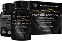 Longjack Tongkat Ali Extrakt Kapseln 200x Stärke | Gleich 200.000 mg | Muskelmasse Stärke, Antrieb, Leistung