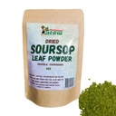 RastaMan Stew gemahlene getrocknete Soursop Tee Bio Blätter Pulver, reine Graviola Blatt Extrakt/Guanabana Blätter/Sour Sop Stem - Reich an Antioxidantien und Nährstoffe - kein Konservierungsmittel (4oz) Braun