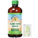 Lily of the Desert Aloe Vera Juice - Whole Leaf Filtered Aloe Vera Drink, Non-GMO Aloe Juice mit natürlichen Verdauungsenzymen für Gut Health, Stomach Relief, Wellness, Glowing Skin, 32 Fl Oz. Gelly Sachet enthalten