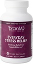 Dr Amen BrainMD Everyday Stress Relief - 120 Kapseln, Paket von 2 - Fördert Entspannung & Fokus - Nicht-Drowsy - Glutenfrei - 60 Gesamt Servierungen
