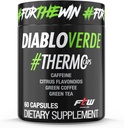 Diablo Verde Thermo Caps - 395mg Koffein, Citrus, Grüner Kaffee, Grüner Tee - 60 Kapseln, 60 Servierungen