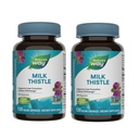 Nature's Way Milk Thistle, unterstützt Leberfunktion und Entgiftungswege*, 175 mg Milchdistel Seed Extract Standardisiert zu 80% Silymarin pro Servierung, 120 Kapseln (Packaging Mai Vary) - 2 Packung