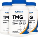 Nutricost TMG 750mg, 120 Kapseln (3 Flaschen)