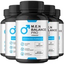 M.E.N Balance Pro Capsules - Offizielle Men Balance Pro Pillen zu unterstützen Prostate Heath, All Natural Formula for Energy Levels & Overall Well-Being, Premium M.E.N Balance Pro Bewertungen (5 Pack)