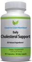 Cholesterol Support Supplement - Unterstützung Herz-Kreislauf- & Artery Performance, Target Bad LDL Levels & Plaque Calcium Buld-Up - Förderung von Zirkulation & Blutfluss - 60 Kapseln