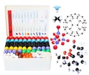 LINKTOR Chemie Molekulares Modell-Kit (444 Stück), Student oder Lehrer-Set für Organische und anorganische Chemie Lernen, Motivieren Enthusiasmus für Lernen und Erhöhen von Raumimagination, Ein Fulleren-Set