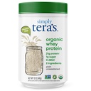 einfach tera's Organic Whey Protein Powder - Gras Fed Whey Protein Pulver ohne künstliche Süßungsmittel, Unflavored, Non-GMO, Kosher, Gluten-Free - Plain Unsweetened 12 Oz.