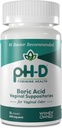 pH-D Feminine Health Support - 600 mg Boric Acid Suppositories - Frau Eigentümer - für Vaginal Odor Verwendung - 12 Zähler