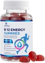 B-12 Vitamin Energy Gummi 4500mcg - Extra Strength B12 Gummy Chewables for Energy Metabolism & Immune Support - Nahrungsergänzung für Frauen, Männer & Kinder - Non-GMO, Vegan, Berry Flavor - 60 Count