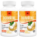 Kroppssund Natural Dopamine Supplement - 90 Tabletten (2 Flasche)