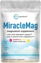 Calm Magnesium Pulver, 2lbs | Magnesium Citrat Pulver | Sweet Raspberry Lemon Flavored | Calm & Relaxation Mineral Support | Easily Absorbiert | Non-GMO, Vegan, Sugar Free