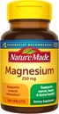 Magnesiumoxid 250 mg Tabletten, 100 Zähler für Ernährungsunterstützung