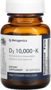 Metagenics D3 10.000 mit K2 Weichgelen, 60 Zähler