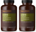 Elemente Lysin-Komplex mit Vitamin C für Immun-Gesundheitsunterstützung, Vegetarisch, 65 Servierungen, 195 Zähler (Packaging Mai Vary) (Pack von 2)