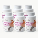 Androgen Balance - Hormon Balancing Supplement für Frauen - Unterstützung für überschüssigen Körper oder Gesichtshaar, Balding, Fruchtbarkeit (6 Flaschen)