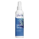 Life-flo Magnesium Öl Nachtspray, Beruhigendes Magnesium Spray w/Magnesium Chloride aus Zechstein Meeresboden und Lavender Öl, Beruhigt und entspannt Körper und Geist, 60-Tage Garantie, Nicht getestet auf Tiere, 8oz