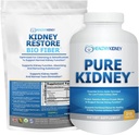Kidney Restore Bio Fiber Restorative Kidney-Support und Kidney Cleanse Eine Kidney-Ergänzung zu entfernen Abfall & Pure Kidney Health Supplement Essential Amino Acids Protein Pillen