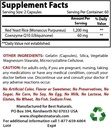 Best Naturals Red Yeast Rice mit CoQ10 & Niacin 500 mg