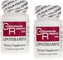 Herz-Kreislauf-Forschung Lipothiamin B1 Ergänzung 240 Tabletten - Vitamin B1 Jetzt mit Alpha Lipsäure - 2 X 120 Zähler