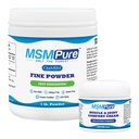 KALA HEALTH MSMPure Feinpulver 1lb und Muskel- & Gelenkcreme 2oz Bundle