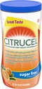 Citrucel Sugar Free Orange Flavor Methylcellulose Fiber Therapy Powder for Regularity, 16.9 Unze, Pack of 4