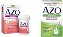 AZO Borsäure Vaginal Suppositorien unterstützt Odor Control und Balance Vaginal PH, 30 Count Urinary Tract Infection (UTI) Teststreifen, genaue Ergebnisse in 2 Minuten, 3 Zähler