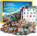 National Geographic Rock Collection Box für Kinder – 300+ Stück Edelsteine und Kristalle Set umfasst Geoden und Real Crystals, Rocks and Minerals, Science Kit for Kids, A Geology Gift for Boys and Girls