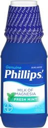 Phillips' Milk of Magnesia Laxative, Fresh Mint, 12 Fl Oz (Pack von 2)