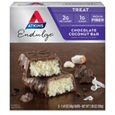 Atkins Endulge Chocolate Coconut Bar, Dessert Favorit, hoch in Ballaststoffen, 1g Zucker, 5 Count