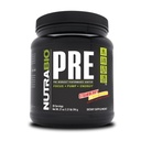 NutraBio PRE Workout Powder - Old Formula- Sustained Energy, Mental Focus, Endurance - Beta Alanine, Kreatin, Koffein, Elektrolyte - 20 Servierungen - Erdbeere Zitronenbombe