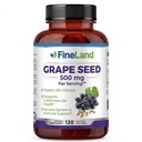 FineLand Grape Seed Extract 50:1 – 25.000mg Äquivalent pro Kapsel – 120 Vegan Kapseln – Reich an Antioxidantien | Herz, Immun- und Zirkulationsunterstützung – Non-GMO | Made in USA