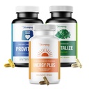BB Company Menokit Bundle | Menopause Vitamine - Beruhigt Joint Aches, Boosts Energy, Mental Clarity, Gut Health | Provitalize, Previtalize & inergyPLUS | Value Bundle | Packaging Vary | 30 Day Supply