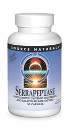 Quelle Naturals Serrapeptase - Delayed Release Enzyme - 30 vegetarische Kapseln