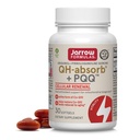 Jarrow Formulas QH-absorb + PQQ - 30 Softgels - Nahrungsergänzung unterstützt Mitochondriale Biogenese, Energieproduktion & Herz-Kreislauf-Gesundheit - bis zu 30 Portionen